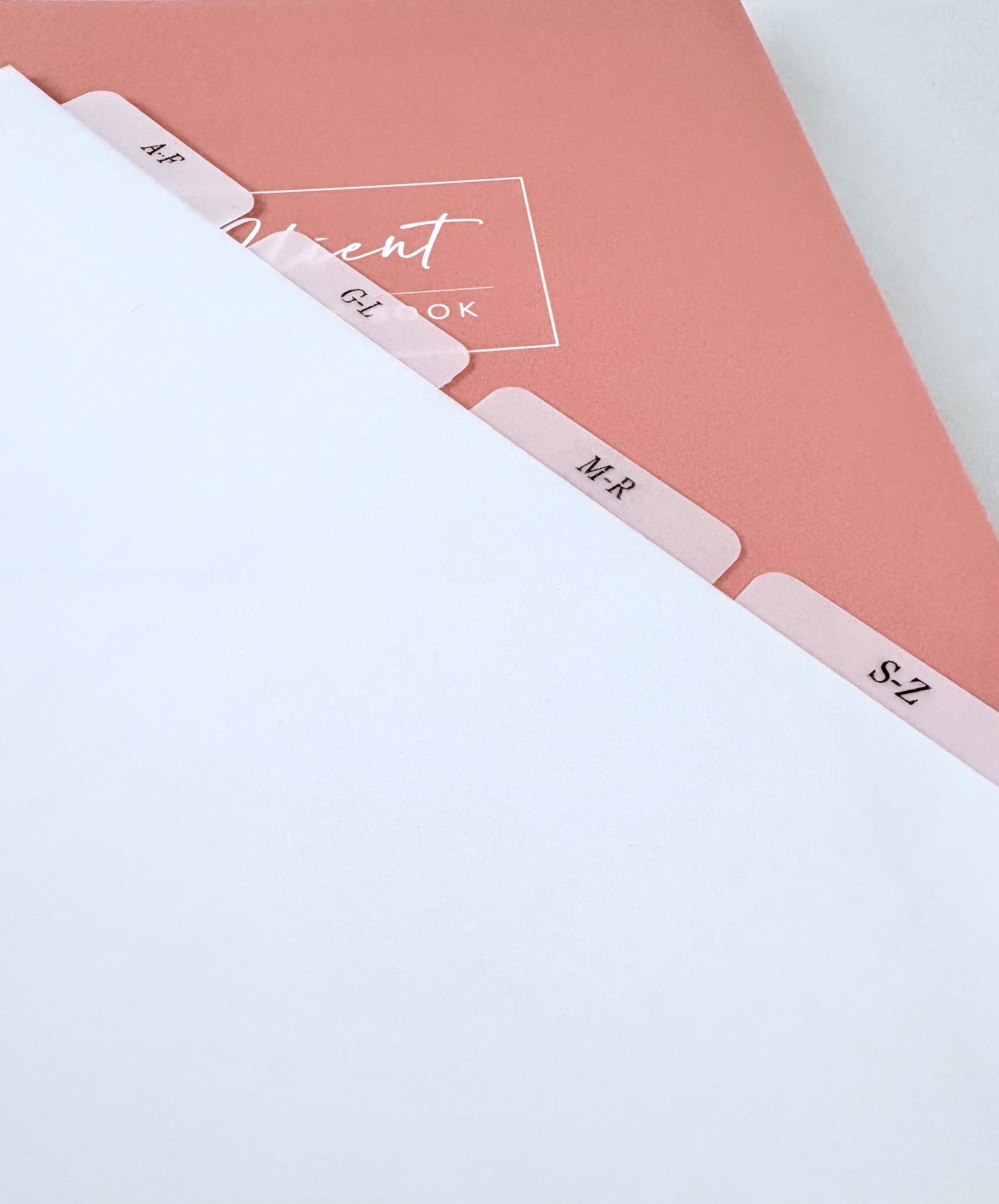 Hairdresser Client Profile Notebook