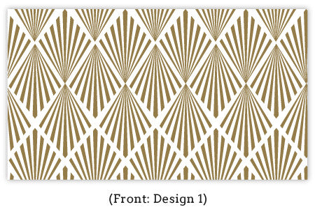 Art Deco Appointment Card Set