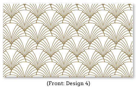 Art Deco Appointment Card Set