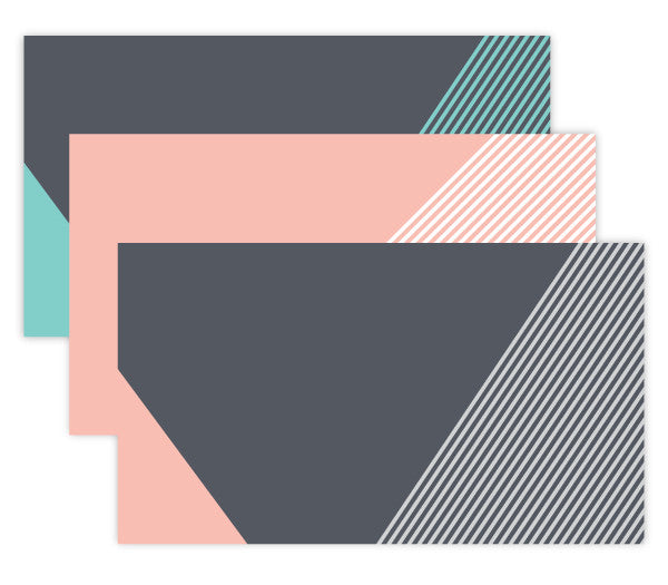 Diagonal Appointment Card Set