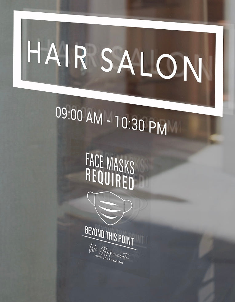 Face masks are required beyond this point. We appreciate your cooperation.