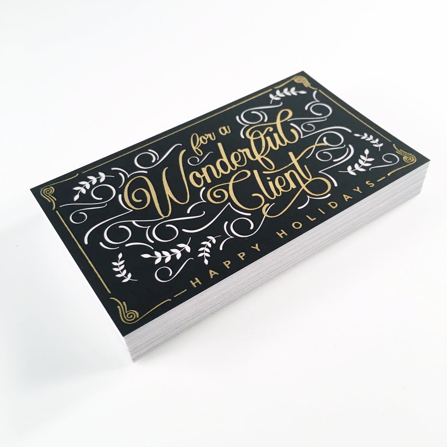 Gold Foil Gift Vouchers