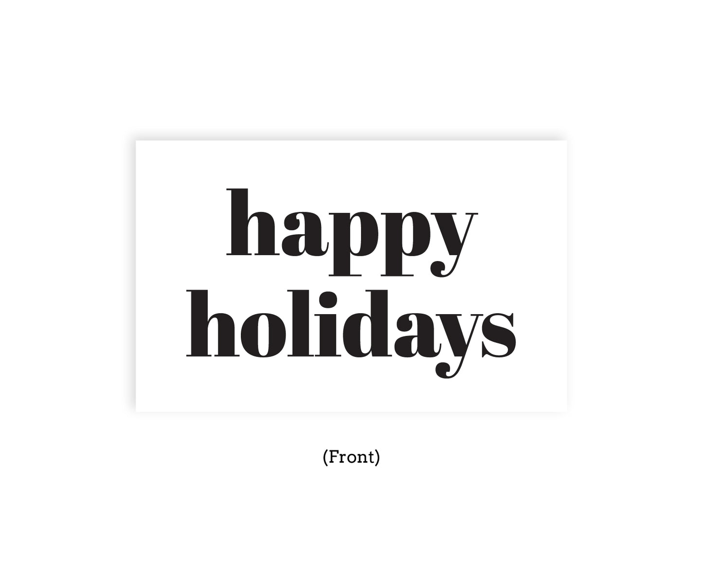 Holiday Gift Vouchers