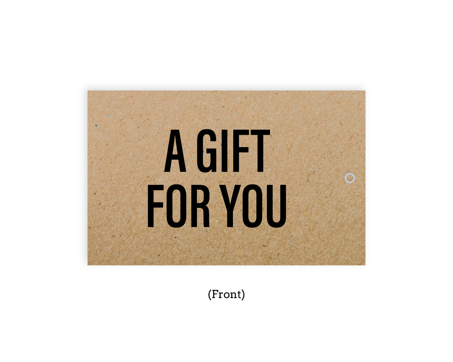 Salon gift certificate. A gift for you.
