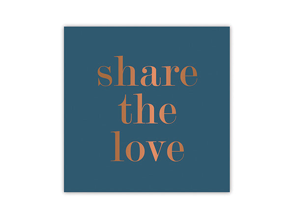 Blue Referral Cards w/ Copper Foil Type