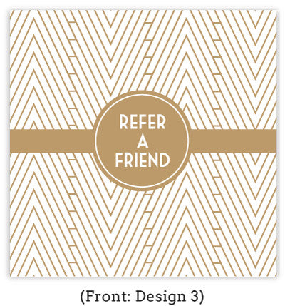 Art Deco Referral Card Set