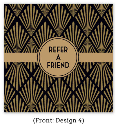 Art Deco Referral Card Set