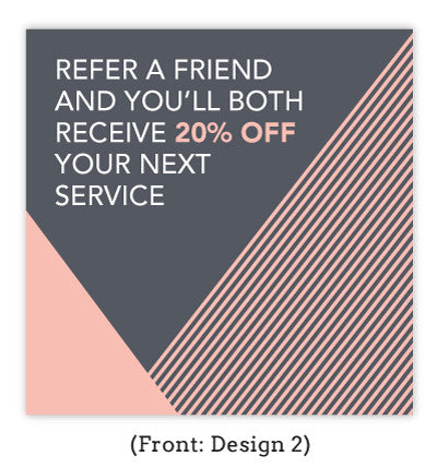 Diagonal Referral Card Set