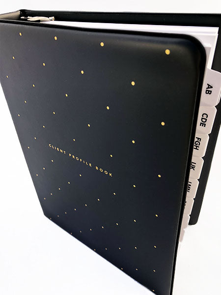 Slightly Flawed Book (Gold Polka Dot)