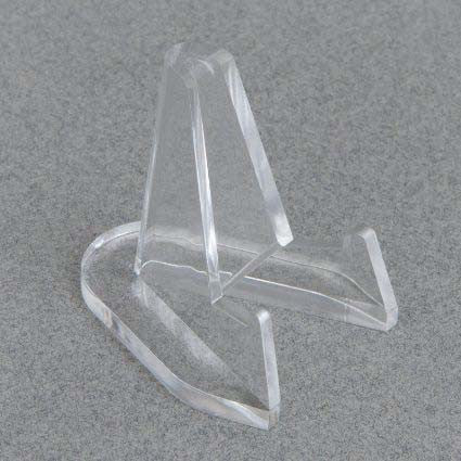 Acrylic card display stand