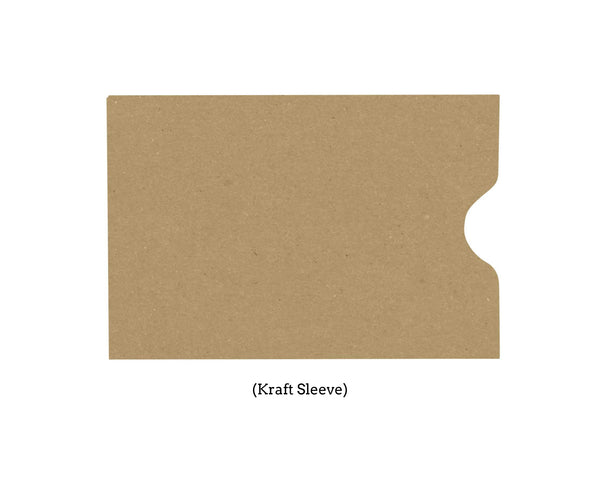 Kraft sleeve