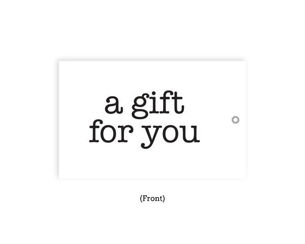 Salon gift certificate. A gift for you.
