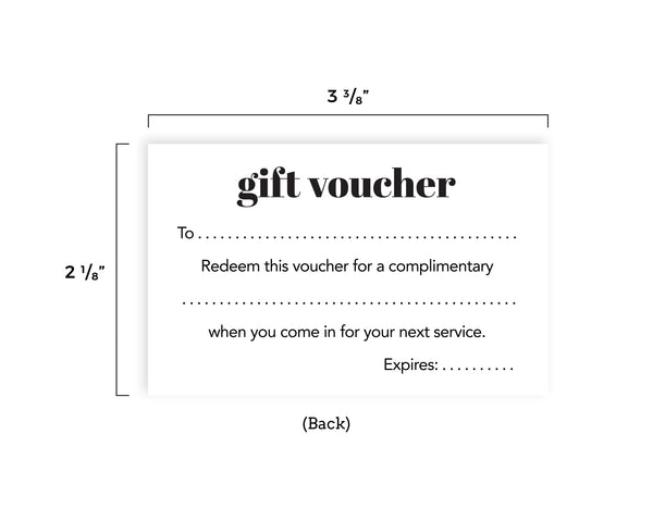 Holiday Gift Vouchers
