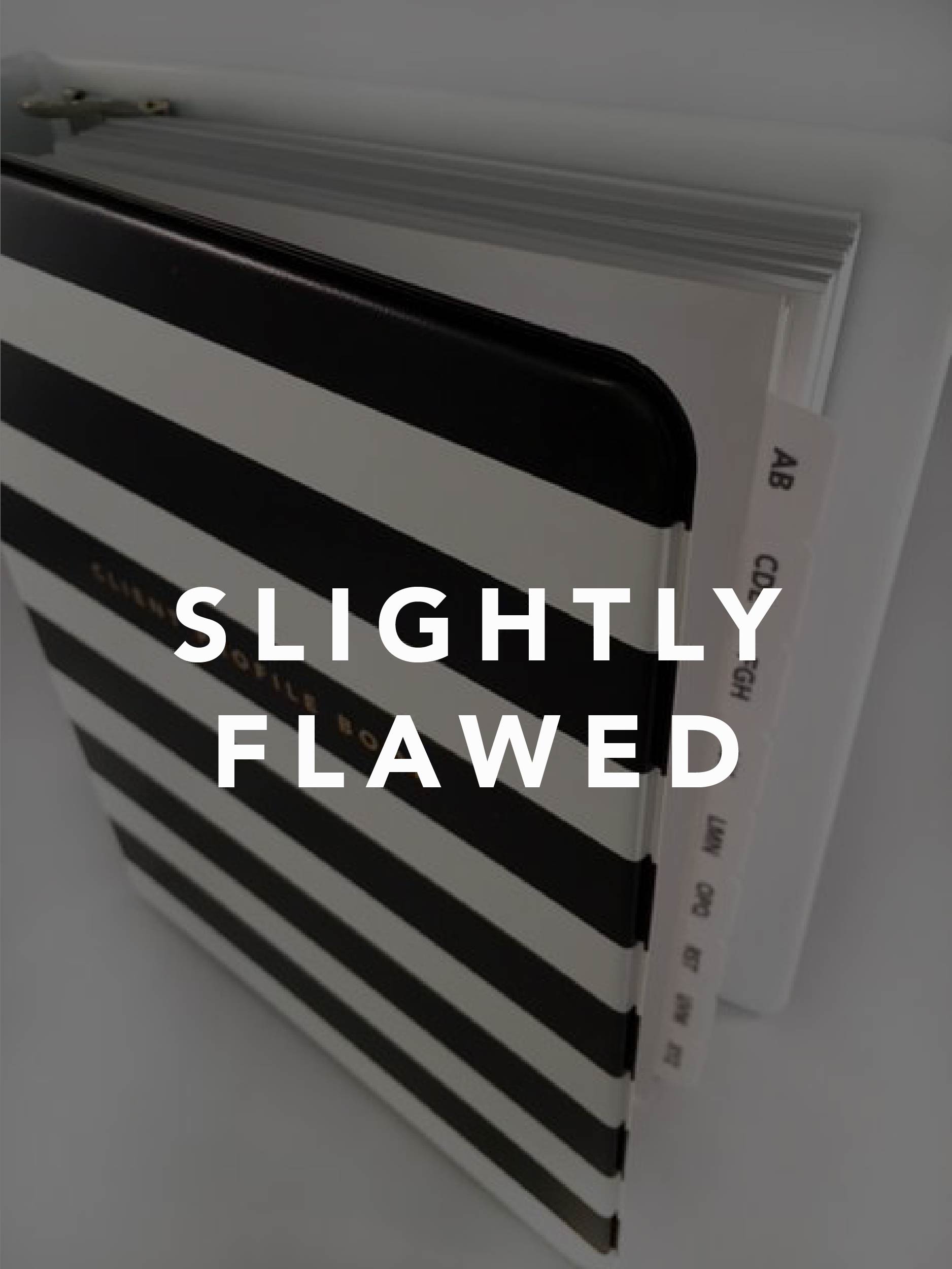 Hairdresser Client Profile Book - slightly flawed